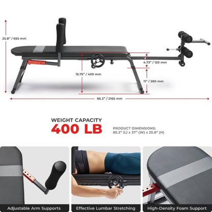 Stretchra™ Decompression Bench