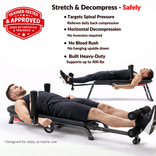 Stretchra™ Decompression Bench